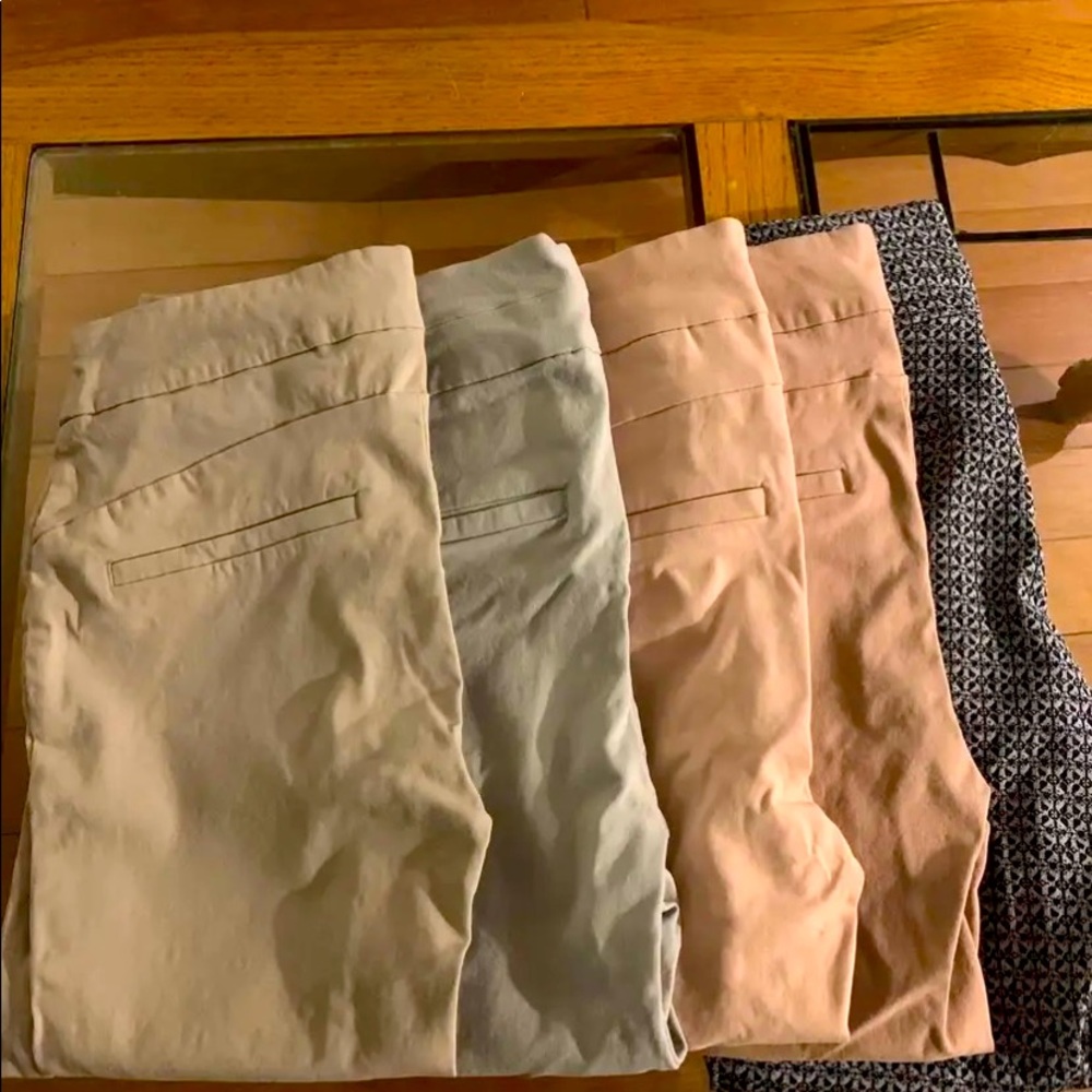 (Set of five) - RW&CO. City Legging Capris